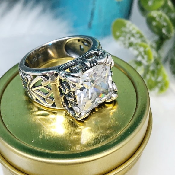 SILPADA 925 Uptown Cubic Zirconia Ring R0981 - Picture 6 of 7